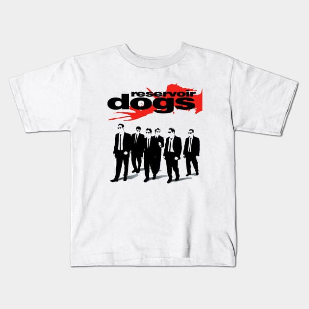 Reservoir Dogs Kids T-Shirt by gulymaiden